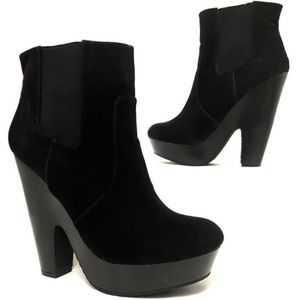 Bamboo Chunky Platform Booties